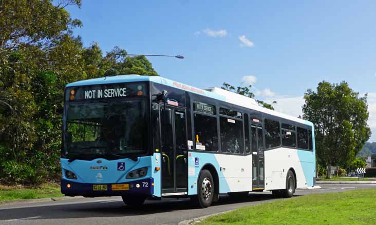 Red Bus Iveco Metro Express 72